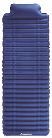 1903 COMFORT LIGHT коврик самонадувающийся, синий, 189 х 66 х 7/11 см