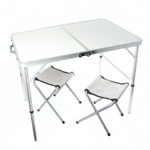 Стол кемпинговый складной и 2 стула, 90*60*70см