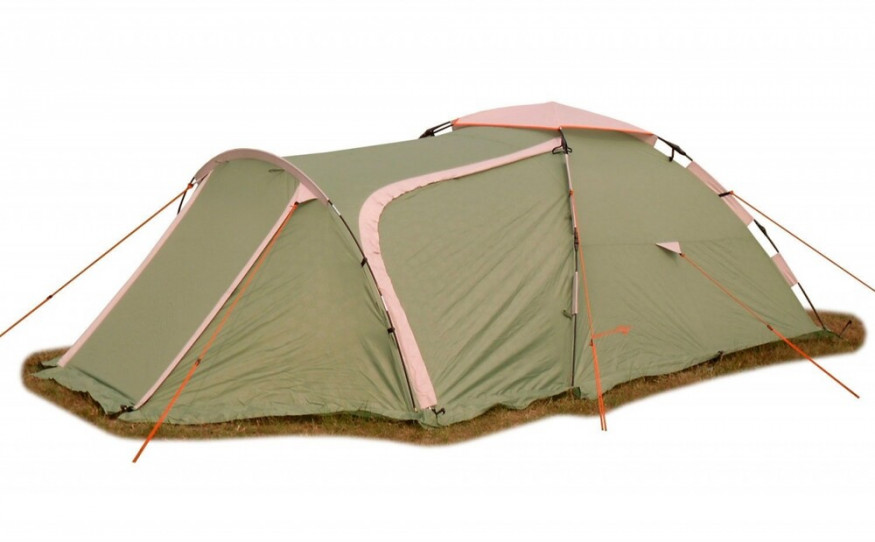 Палатка Maverick Itera 3, трехместная, зеленый цвет