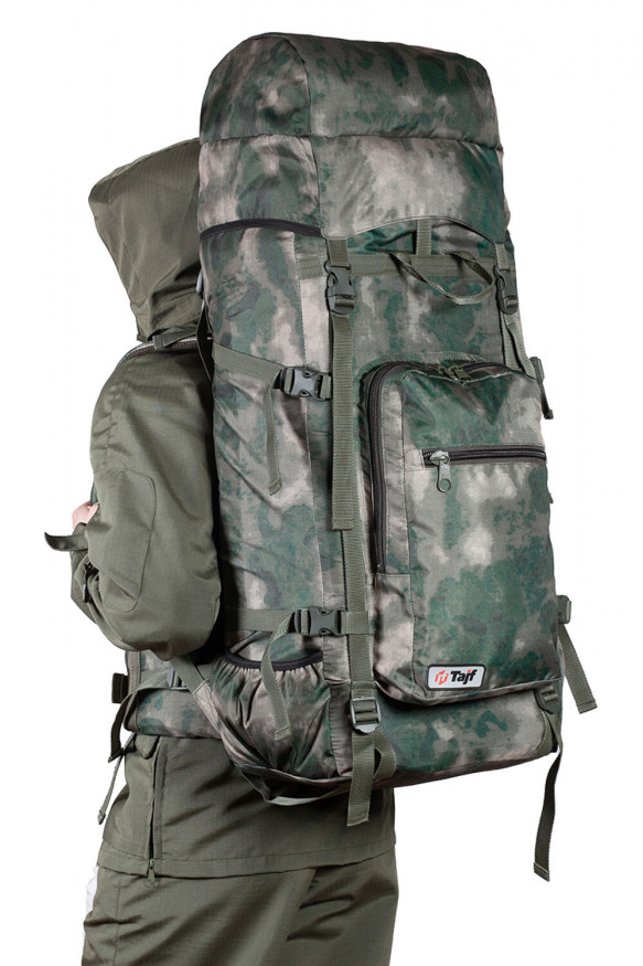 Рюкзак туристический Оптимал 6, мох, 60 л, ТАЙФ
