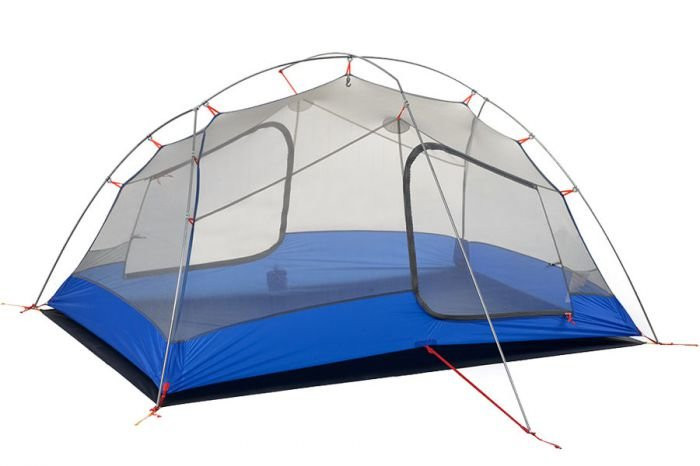 Палатка NATUREHIKE Paro Ultralight Tent, двухместная, серо-синий цвет