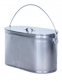 Котел Век с крышкой 5 л овальный