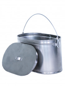 Котел Век с крышкой 8 л овальный