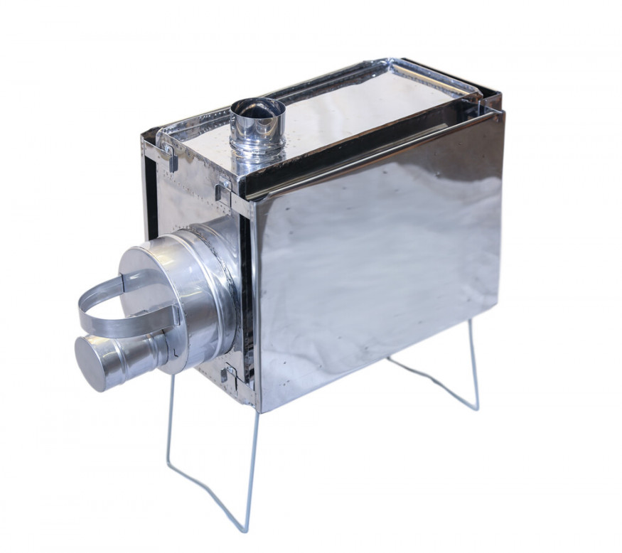 Печь походная Век Эконом-Стандарт туристическая, сдвижной экран