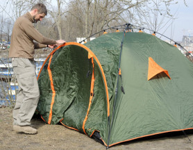 Envision "4Lux" (палатка) зеленый цвет