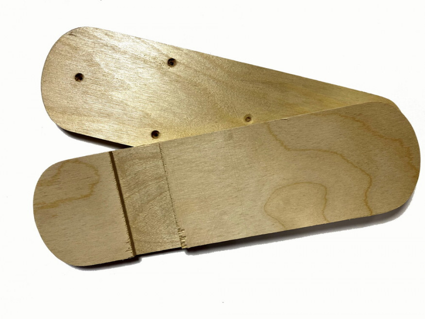 Лыжи ТАЕЖНЫЕ, дерево, длина 150 см, ширина 230 мм