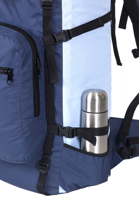 Рюкзак туристический Оптимал 4, синий-голубой, 60 л, ТАЙФ