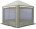 Митек «Пикник-Люкс» 2,5 х 2,5 (шатер) усиленный каркас
