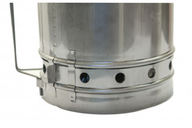 Турбопечка щепочница Век d 160 мм (титан)