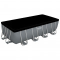 Бассейн каркасный Power Steel, 488 х 244 х 122 см + 3 аксессуара(картриджный фильтр)