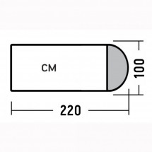Спальный мешок Taiga 200 XL увеличенный