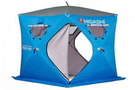 Палатка зимняя Higashi Penta Pro DC (трехслойная, пятистенная)