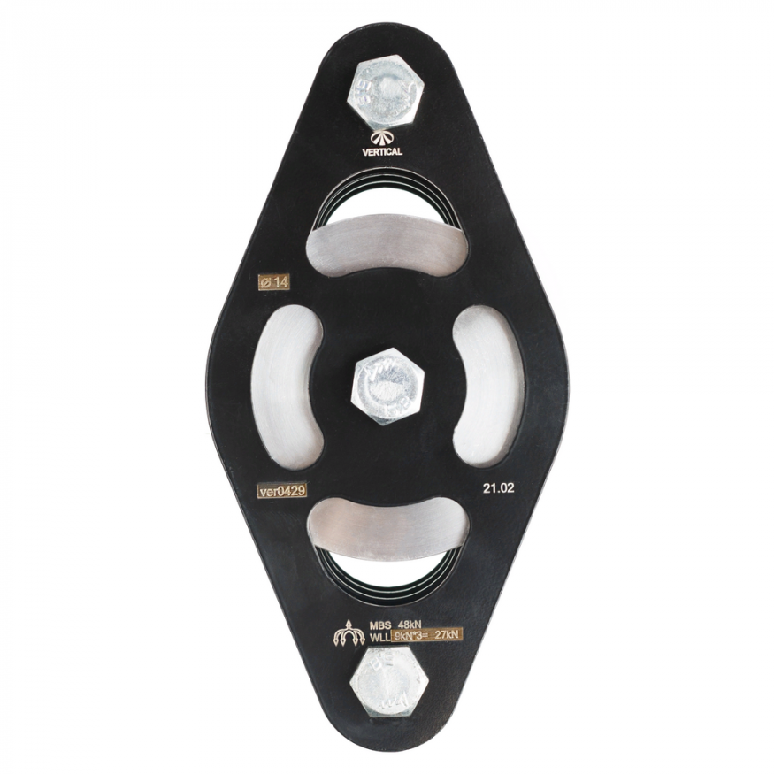 Блок-ролик тройной