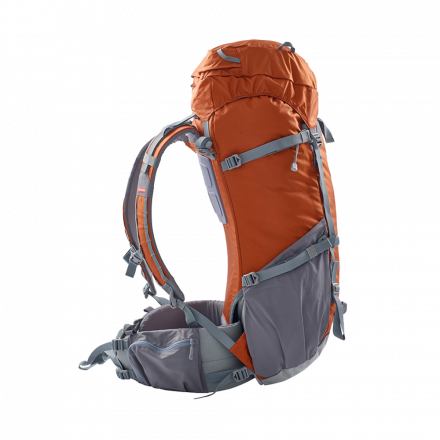 Рюкзак туристический Nomad 60 (размер пояса и спины - M), оранжевый, Bask