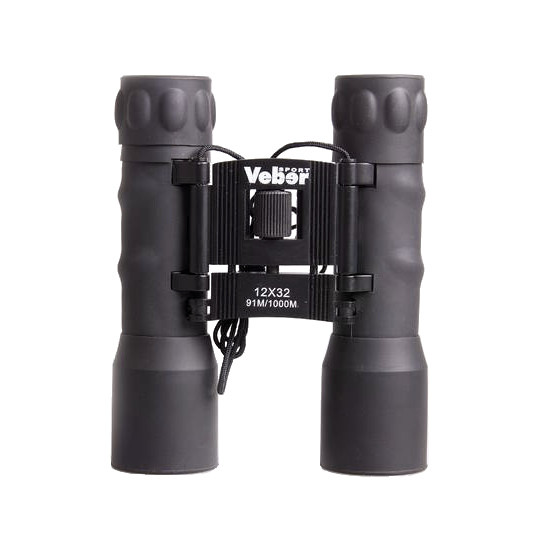 Бинокль Veber Sport БН 12x32 черный