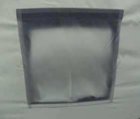 Палатка КУБ 4 (однослойная), 2,1x2,1 м, PU 1000, бело-синий