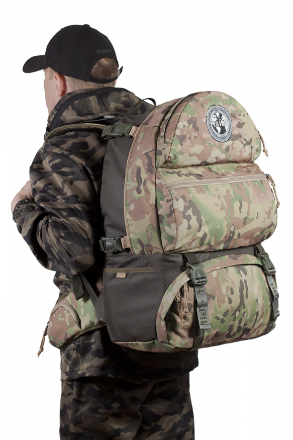 Рюкзак GRAUBER 4, 55 литров, мультикам, ПВХ600, ТАЙФ