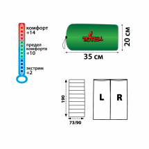 Спальный мешок Woodcock XXL