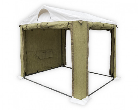 Палатка сварщика 2х2 м (ПВХ+брезент)